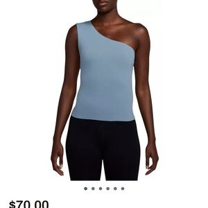 Nike One-Shoulder Blue Women's Top